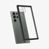 ACS05617 - Galaxy S23 Ultra Case Ultra Hybrid in crystal clear showing the back